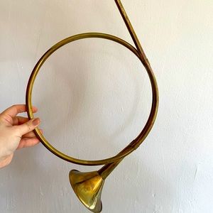 Vintage Brass Horn